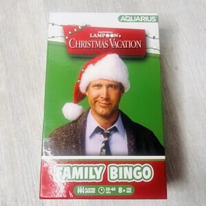 National Lampoon’s Christmas vacation family bingo board game